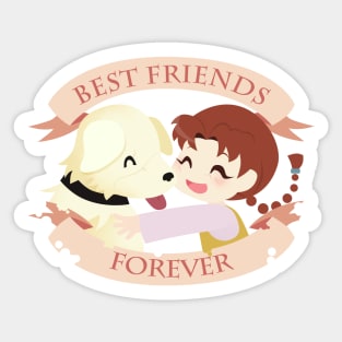 They're inseparable! Sticker